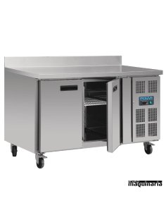 Mesa bajo mostrador congelador NIDL916 con peto 2 puertas 2