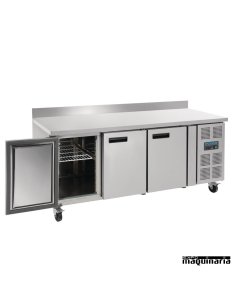 Mesa bajo mostrador congelador NIDL917 con peto 3 puertas 2