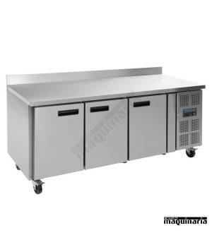Mesa bajo mostrador congelador NIDL917 con peto 3 puertas