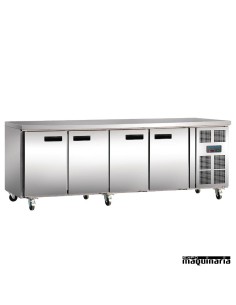 Mostrador refrigerado NIG379 4 puertas de 2,23 m