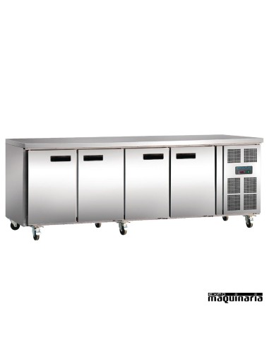 Mostrador refrigerado NIG379 4 puertas de 2,23 m