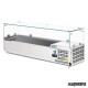 Vitrina para tapas refrigerada NIG608 5 cubetas GN 1/4