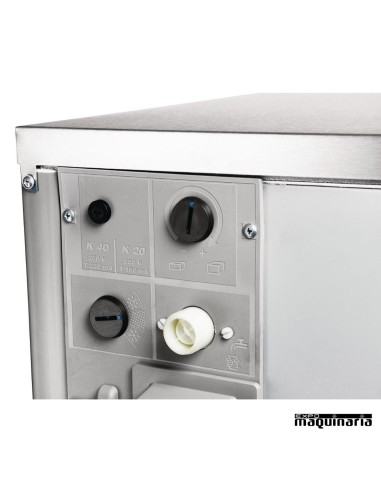 Maquina de hielo NICC612 compacta trasera 24 Kg/dia