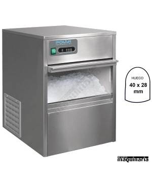 Maquina de hielo NIT316 bajo mostrador 20 Kg/dia