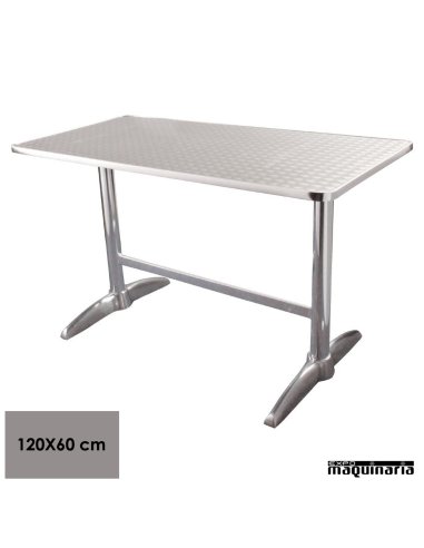 Mesa bar rectangular NIU432 INOX