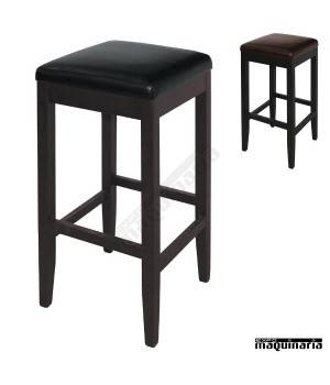 NUNCA USADO] Lote De 2 Taburetes De Bar Navan, Taburete De Bar Taburete De Barra, Madera