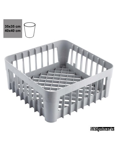 Cestas para lavavajillas Vasos 35x35 o 40x40cm