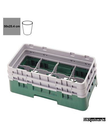 Bandeja lavavajillas 50x25 Vasos de 10.3cmØ