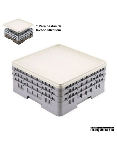 Tapa para cestas de lavado 50x50