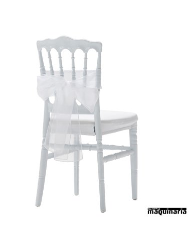 Sillas de plastico para eventos lazo ZOBONAPARTEI