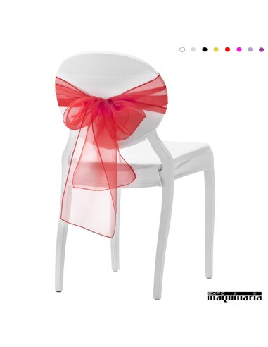 Sillas de plastico para eventos lazo ZOMEDALLIONI