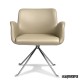 Sillon polipiel patas piramide de acero kashmir IM6618