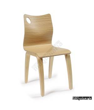 Sillas de madera IM195 para salón comedor en restaurantes o cafeterias Sillas de madera IM195 para salón comedor en restaurantes o cafeterias
