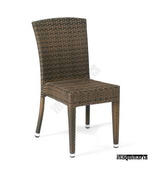 apilable imitación ratán IM4503 terraza médula y