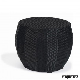 Mesa para exterior Rattan esferico IM4517