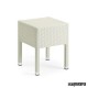 Taburete bajo de rattan IM4552
