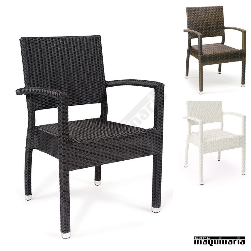 Sillon rattan IM4417