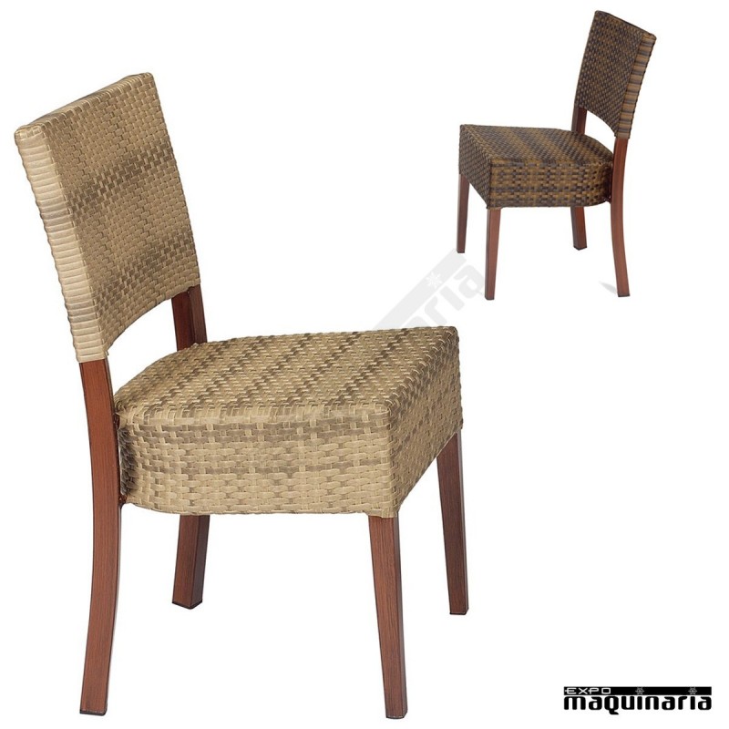 Silla ratan asiento grueso IM4513