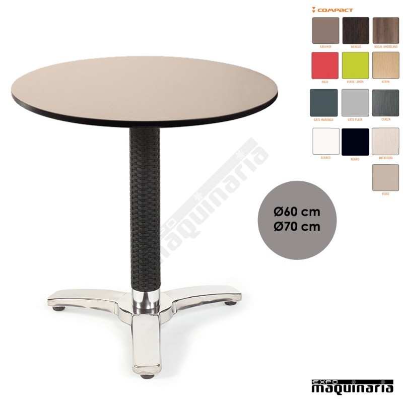 Mesa redonda para terraza IM9360CO