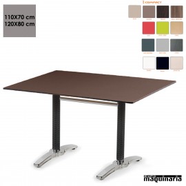Mesa terraza rectangular compact IM9311CO