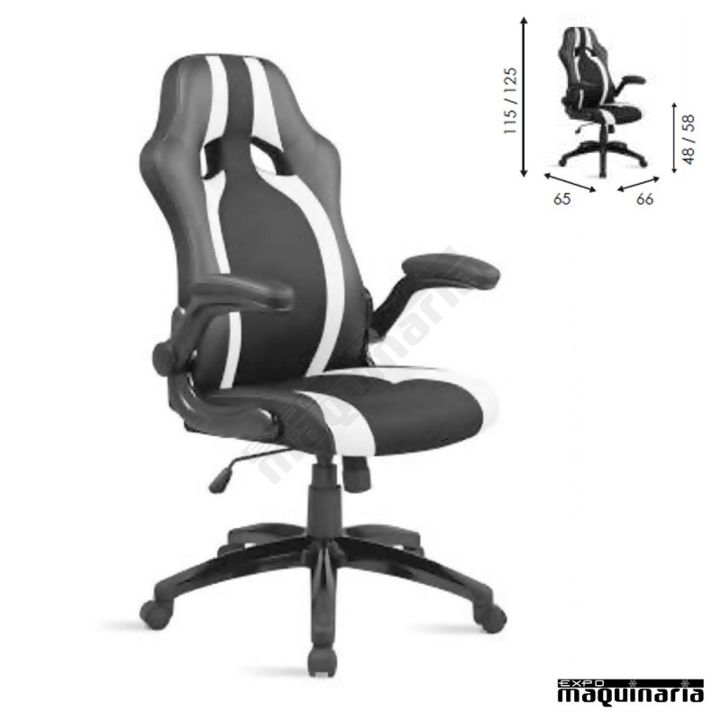 Silla de gamer tapizada CZGT