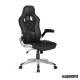 Silla de gamer CZDAYTONAN perfil tapizada Negra 