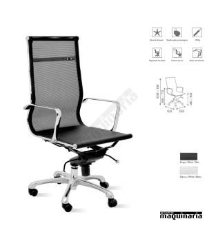 Silla de oficina CZNAPOLES tejido de malla