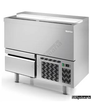 Botellero inox con cajones EBC 1000 II