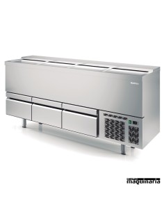 Botellero inox con cajones EBC 2000 II cajones 2