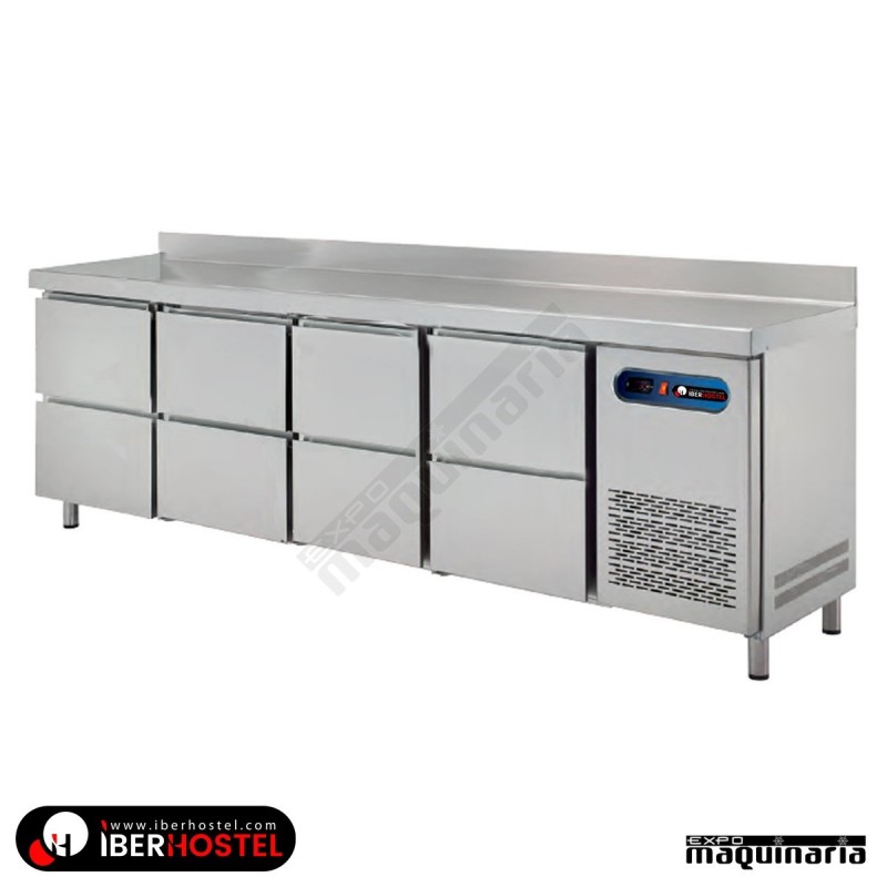 Mesa refrigerada 250x60cm 8 cajones IH8013115