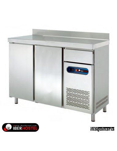 Mesa refrigerada alta 150x60cm IBER-FM150-R 2 puertas
