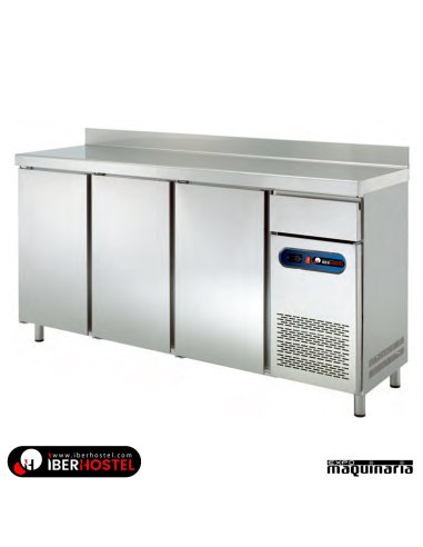 Mesa refrigerada alta 200x60cm IH8033102 3 puertas