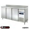 Mesa refrigerada alta 200x60cm IBER-FM200-R 3 puertas