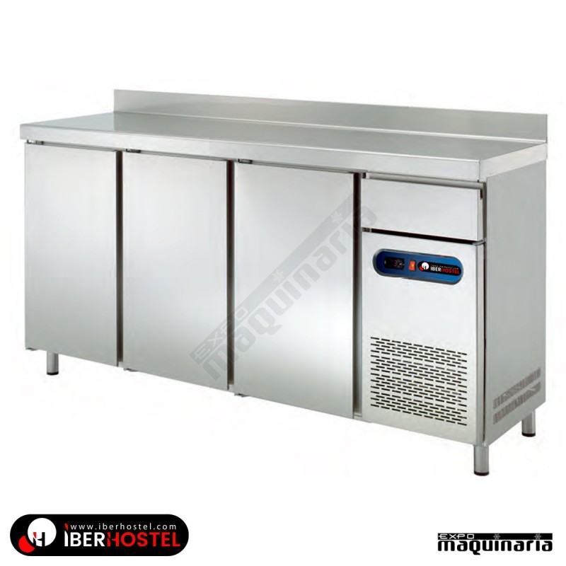 Mesa refrigerada alta 200x60cm IH8033102 3 puertas