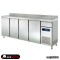 Mesa refrigerada alta 250x60cm IBER-FM250-R 4 puertas