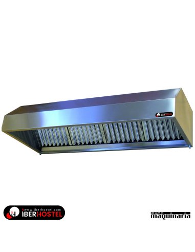 Campana extractora industrial a pared sin motor 2065mm(L)