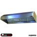 Campana extractora industrial a pared sin motor 2065mm(L)
