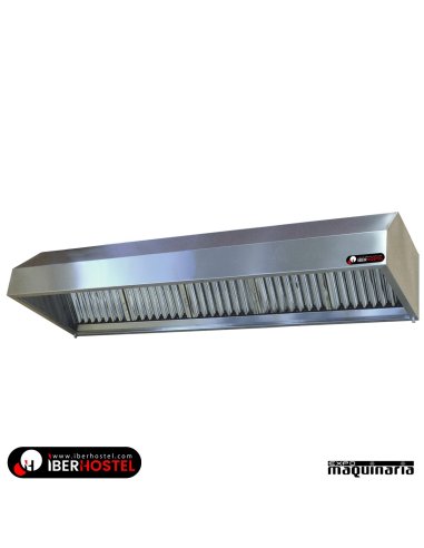 Campana extractora industrial a pared sin motor 2555mm(L)