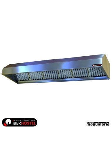 Campana extractora industrial a pared sin motor 3050mm (L)
