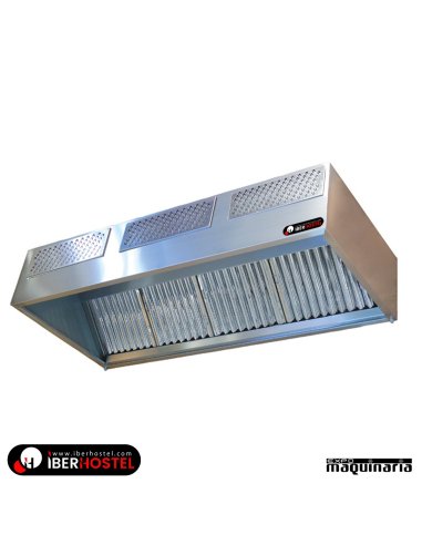 Campana industrial 2065mm(L) a pared sin motor