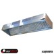 Campana industrial 3545mm(L) a pared sin motor