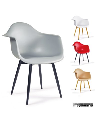 Sillon diseño estilo nordico IM289 hosteleria
