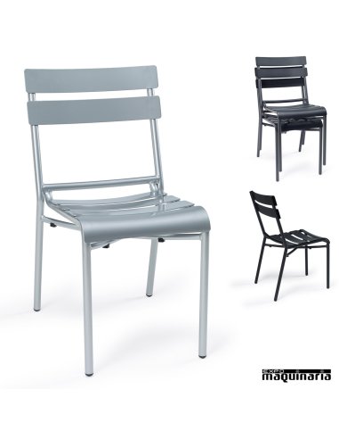 Sillas de terraza de aluminio IM4424