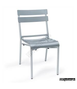 Sillas de terraza de aluminio IM4424 gris