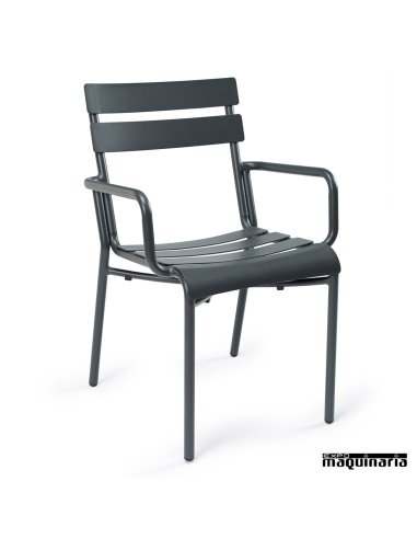 Sillones exterior de aluminio grafito IM4423