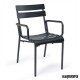 Sillones exterior de aluminio negro IM4423 