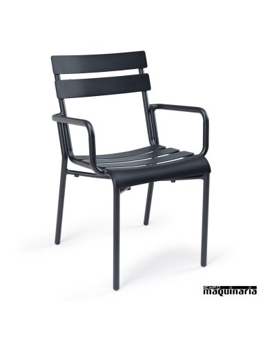Sillones exterior de aluminio negro IM4423 