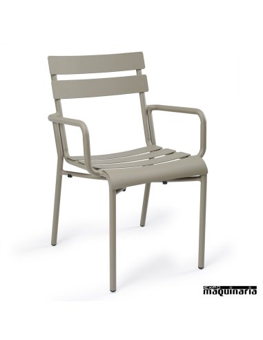 Sillones exterior de aluminio Taupé IM4423