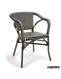 Sillon rattan dos colores IM3091 2