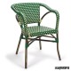 Sillon rattan dos colores IM3091 verde